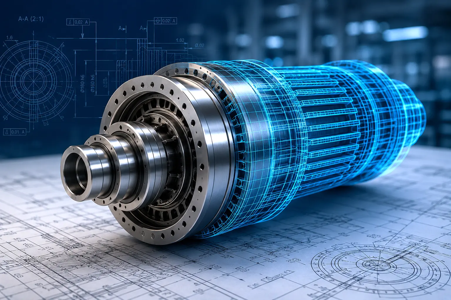 Engineering development from digital model to industrial product